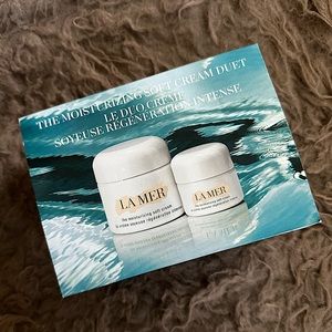 La Mer The Moisturizing Soft Cream Duet NWT !